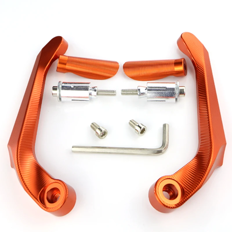 orange Для YAMAHA YZF R125 YZF-R25 R3 R6 YZF R1 R1M R15 FZ1 FZ8 Мотоцикл с ЧПУ алюминий Proguard тормозной рычаг сцепления протектор щитки - Цвет: orange
