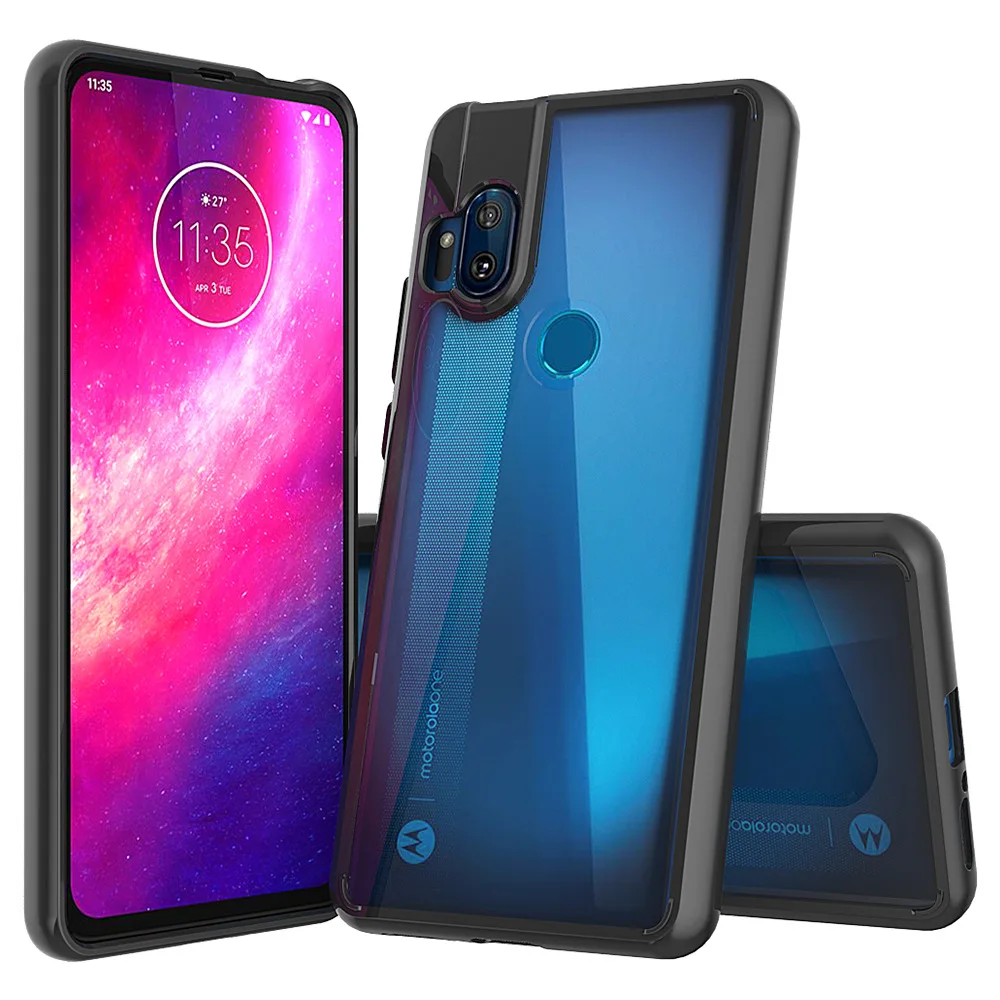 Тонкий гибридный чехол с воздушной подушкой гибкий из ТПУ прозрачной задней