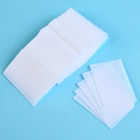 100pcs 100 cotton nail polish remover wipes bath manicure gel lint free napkins for nails art accessories cleaning tool