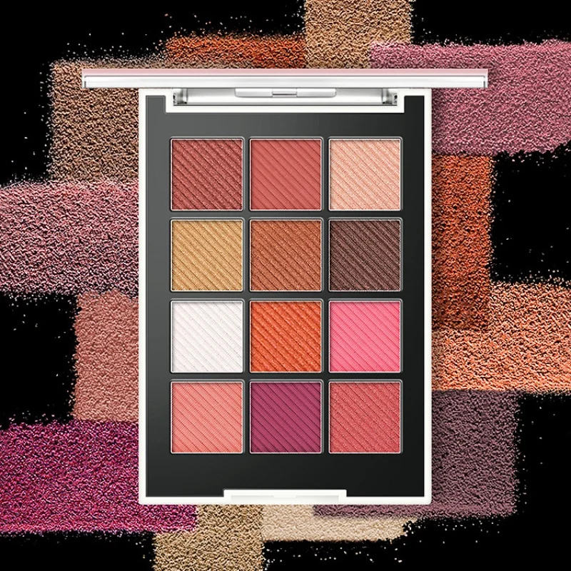12 Colors Natural Shimmer Eyeshadow Palette Make up Eye Cosmetics Shadow Easy To Wear hot sale |