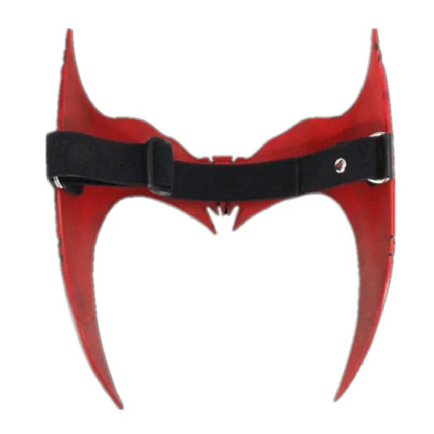 Takerlama Halloween Scarlet Cosplay Headband Red Witch Costumes Headwear Resin Masks Party Costumes Prop