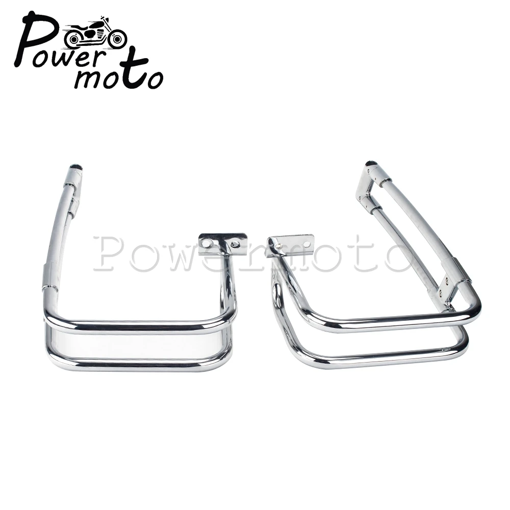 Стальные направляющие для седельных сумок Мотоциклов Harley Touring Saddlebags Guard подходит