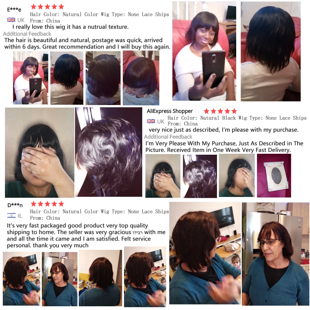 

150% Density Brazilian Ocean Wave Human Hair Wigs With Bangs Remy Full Machine Made Human Hair Wigs For Woman Curly Hair Wig