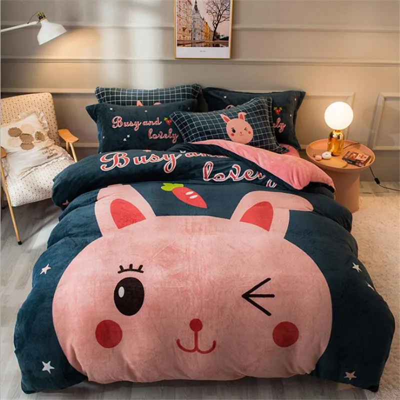 Заводская распродажа Хрустальный бархат четыре штуки Зимний толстый теплый