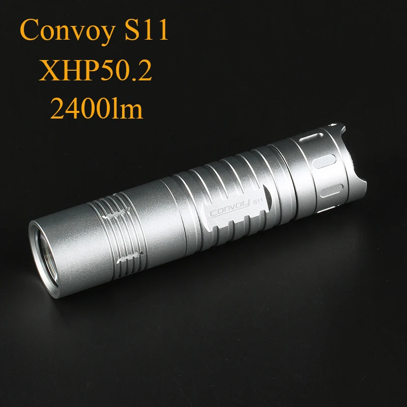 Конвой S11 XHP50.2 2400lm светодиодный вспышка светильник тактический фонарь 18650 26650
