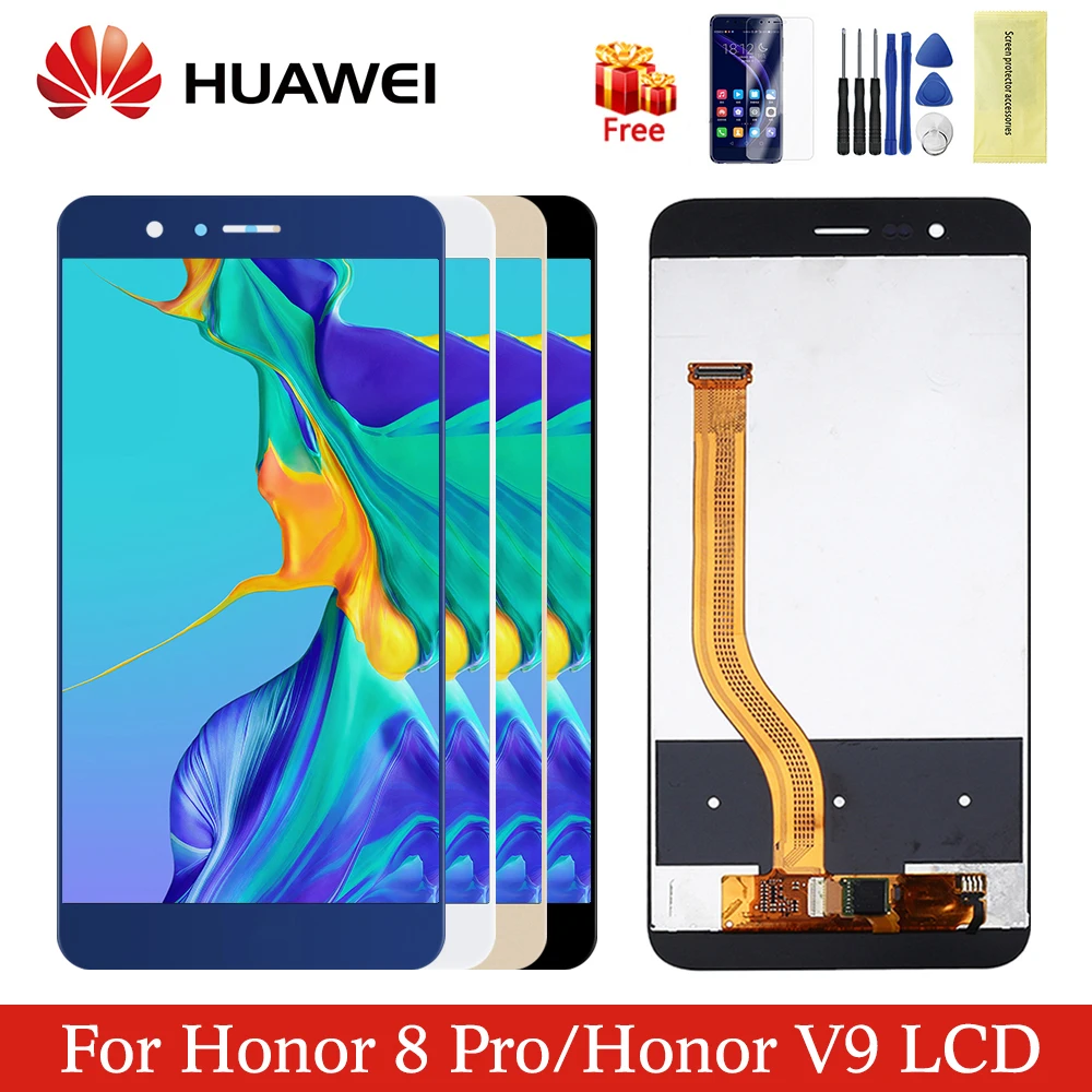 huawei honor 8 pro Дисплей lcd сенсорный экран дигитайзер сборка Замена с рамкой для honor 8 pro DUK L09 AL20 lcd