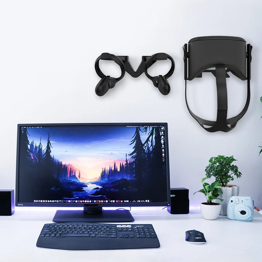 Черная компактная Подставка-Крючок для хранения держатель гарнитуры аксессуары