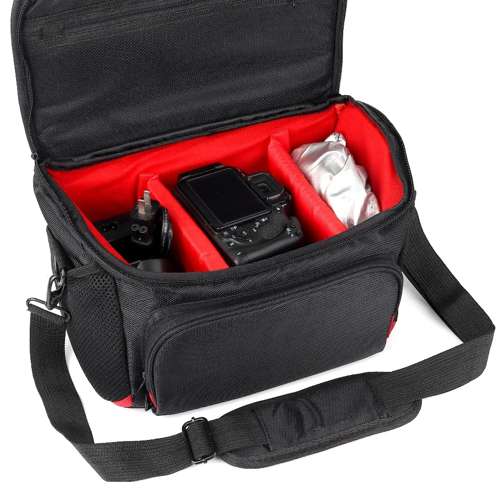 Сумка для DSLR камеры чехол Canon Rebel T7i T6i T6s T6 T5i T5 T4i T3i T3 T2i T1i XTi XSi XT XS SL1 SL2 750D 1300D 800D 5D IV III