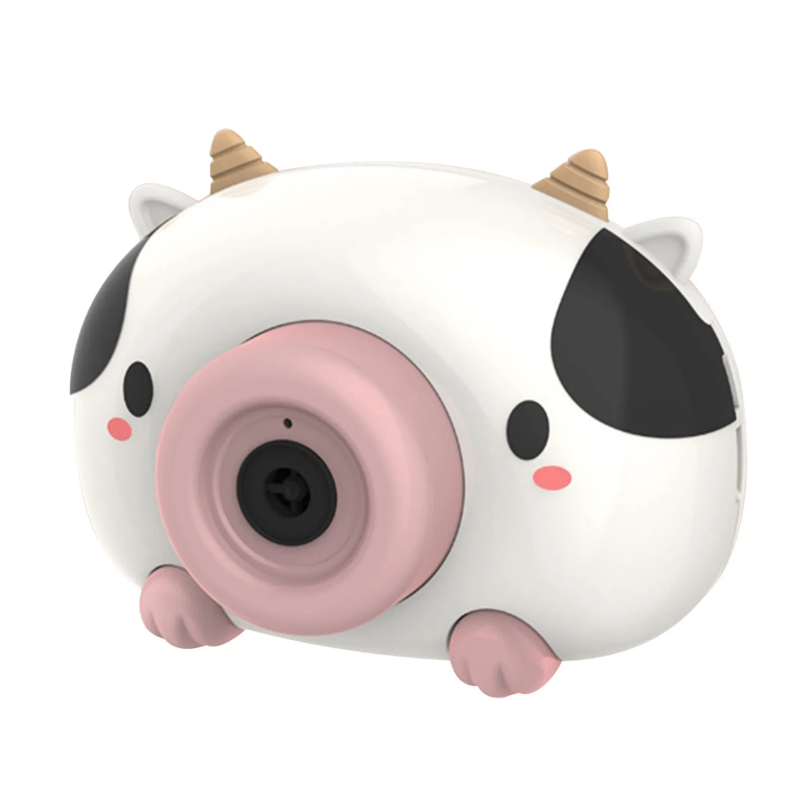 

Cartoon Animals Machine Light Music Automatic Blowing Camera 10ml Maker Gun with Mini Fan Kids Outdoor Toy