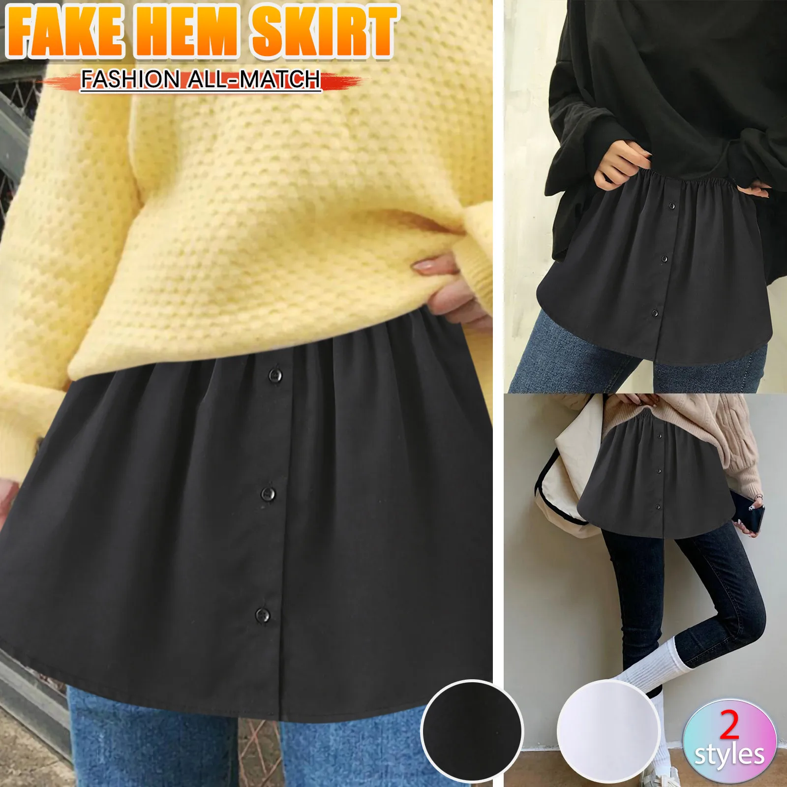 

Women's Layered Skirt Tiered Sheer Stripe Extender Half Slip Plus Size Skirt Front Buttons Fake Girls Ladies Shirt Skirt Ropa*3q