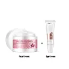 Сыворотка для лица и кожи вокруг глаз Сакура, против морщин, против возраста, удаление темных кругов, Уход за глазами, против отечности, набор для ухода за лицом