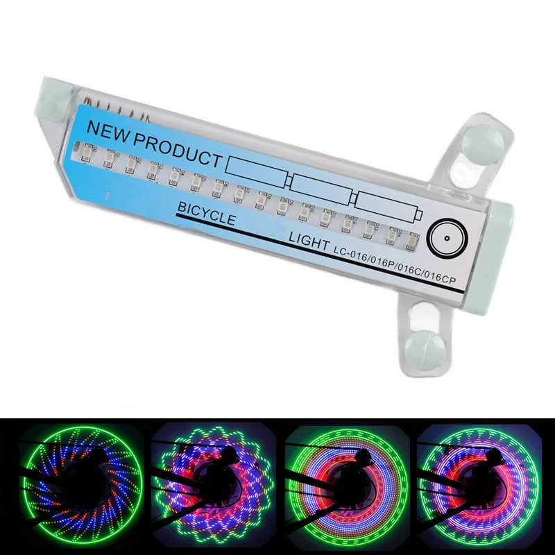 32 светодисветодиодный яркий рыцарский велосипедный фонарь на колесах