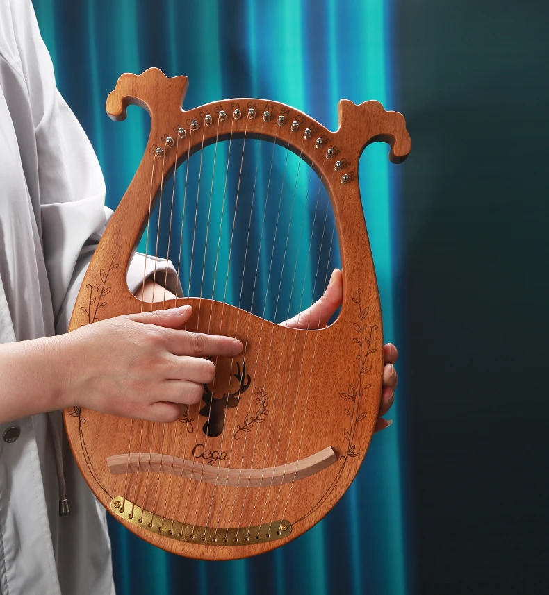 

Главный инструмент Harp красное дерево инструмент ксилофон, 19-струнные Клавиши настройки