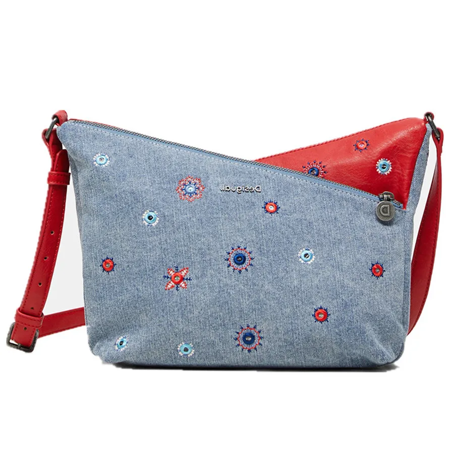 

Spain .Desigual Fashion Casual Folk-custom Embroidered Retro Ladies Bag Messenger Bag
