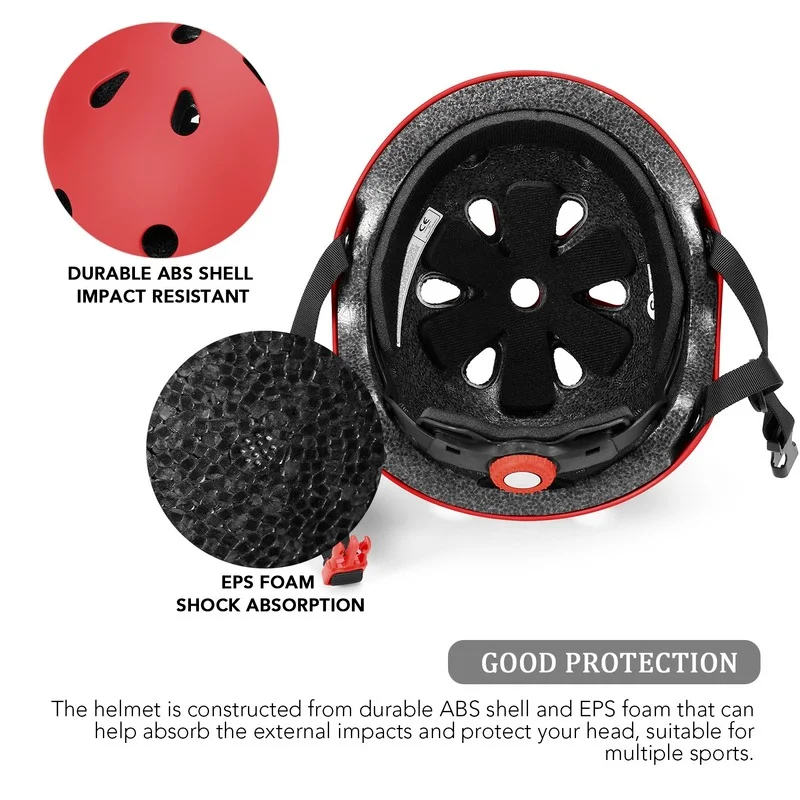 

Bicycle Helmet Multi-Sports Safety Helmet for Kids/Teenagers/Adults MTB Bike Cycling Skating Skateboarding Scooter Helmet Cap