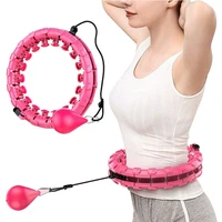 hula loops ring abdomen fitness equipment adjustable length for adults kids women home workout weighted exercise gym kit