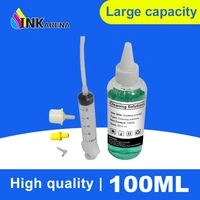 inkarena 100ml printhead printer head cleaning solution cleaning liquid for hp for canon for brother for epson inkjet printers