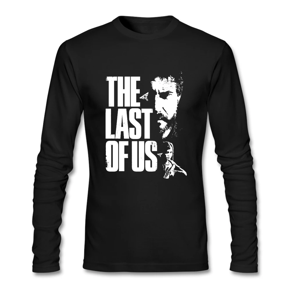 Футболка Bigsize the last of us для отдыха мужские футболки с круглым вырезом и длинными