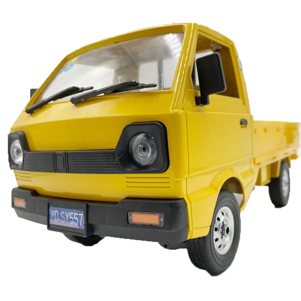 WPL D12 1/10 2 4G 2WD военный грузовик гусеничный внедорожник Радиоуправляемый