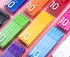 10 шт.компл. Kaco color Pen 0,5 мм Kaco Core прочная ручка для подписи заправлять черными чернилами + стержни для Kaco