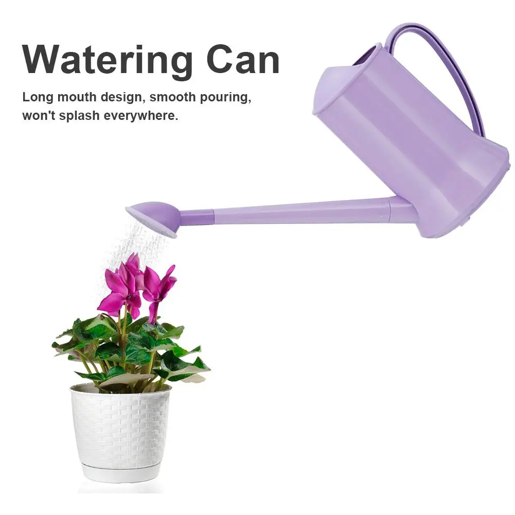 

2L Practical Long Mouth Watering Cans Home Plant Pot Bottle Watering Device Meaty Bonsai Garden Tool Control Water Output