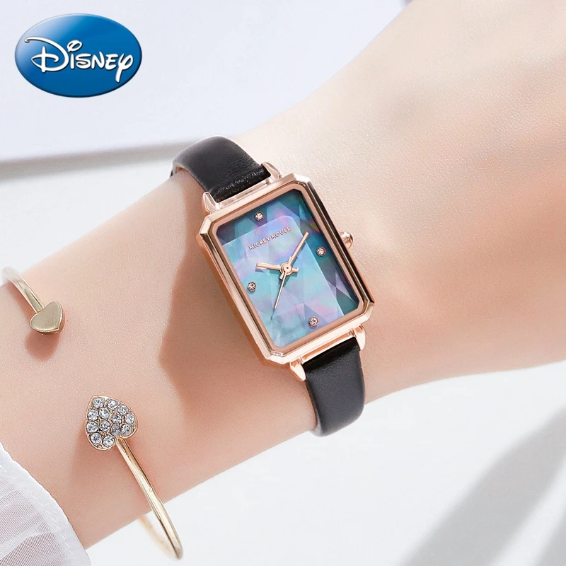 New Women Bracelet Watch Very Beautiful Girl Love Leather Strap Clock Quartz Hour Diamond Jewelry Time Luxury Ladies Wristwatch