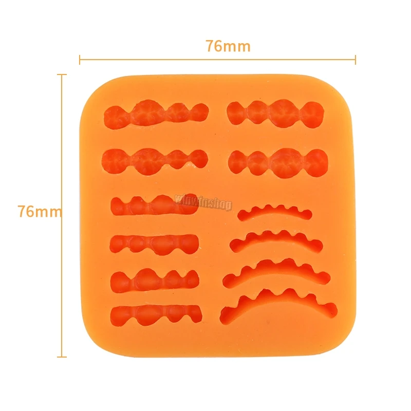 1 шт. стоматологический воск зуб резиновые модель перевернутый плесень в