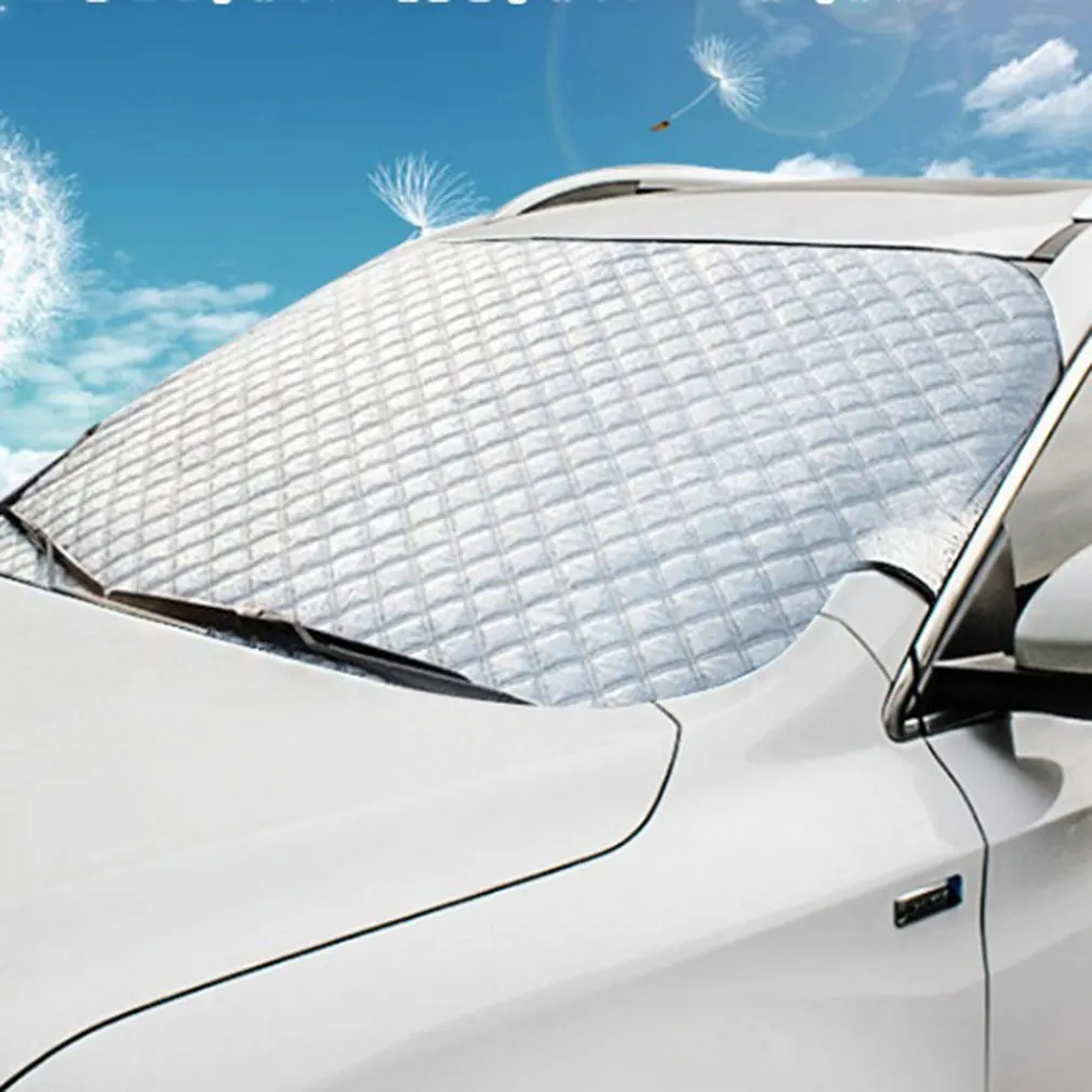 

Hot sale Automobile Front Windshield Window Snow and Winter Frost and Snow Proof Visor Shade Sunshade Car Cover
