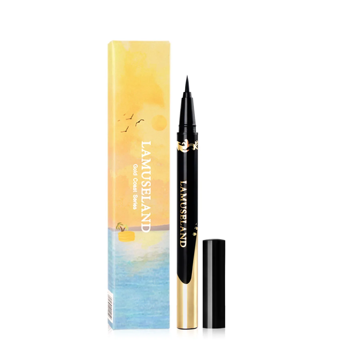 

Eyeliner Pencil Long Lasting Quick-drying Waterproof Anti-sweat No Blooming Eyeliner Pen Cosmetic Multicolour Liquid eyeliner