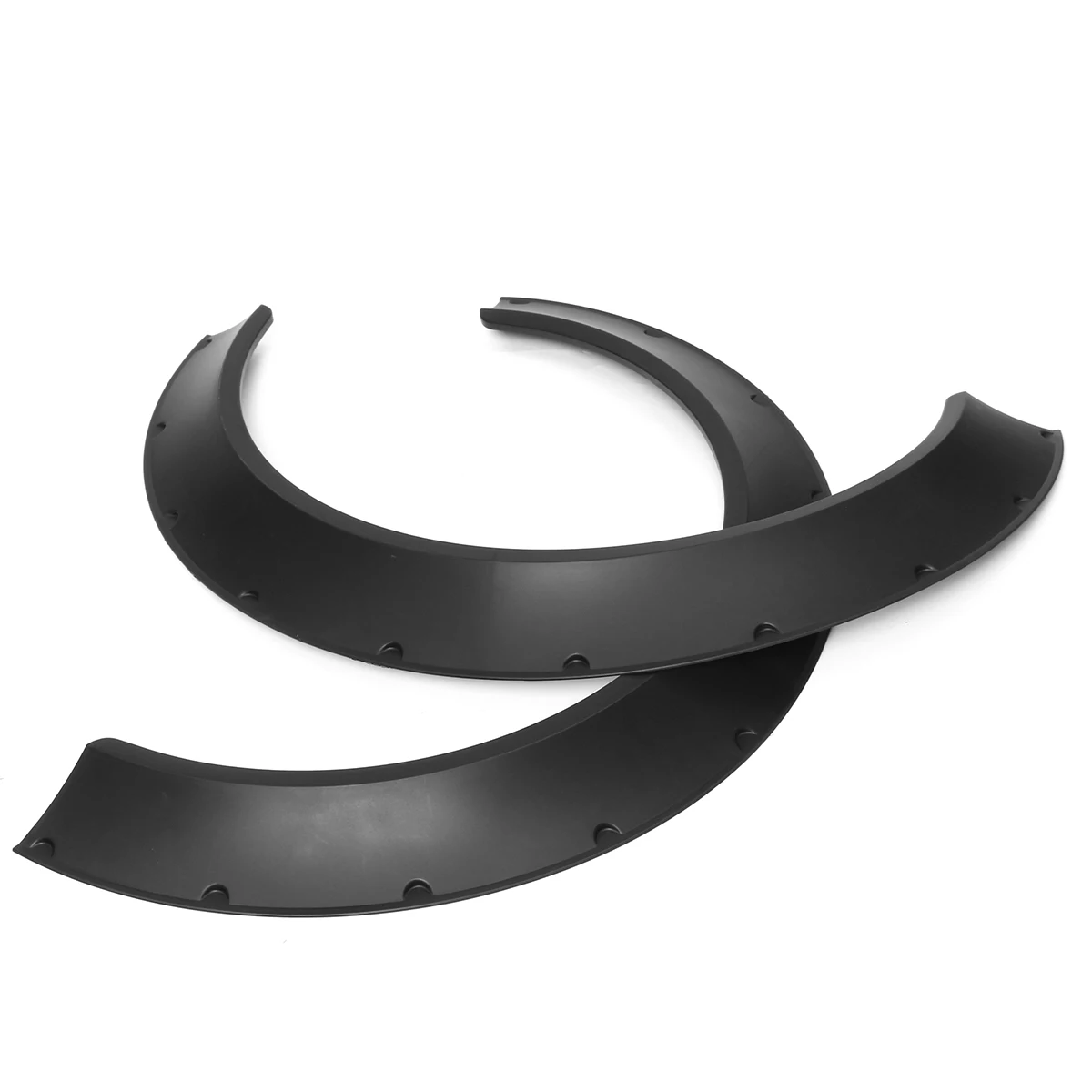 8480 2x Universal Car Fender Flares Mud Mudguards Body Kits Extra Wheel Arches For Ford Mustang Focus RS ST Fiesta | Автомобили и