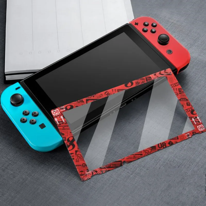 Аниме Защита экрана для консоли Nintendo Switch ультратонкая прозрачная пленка