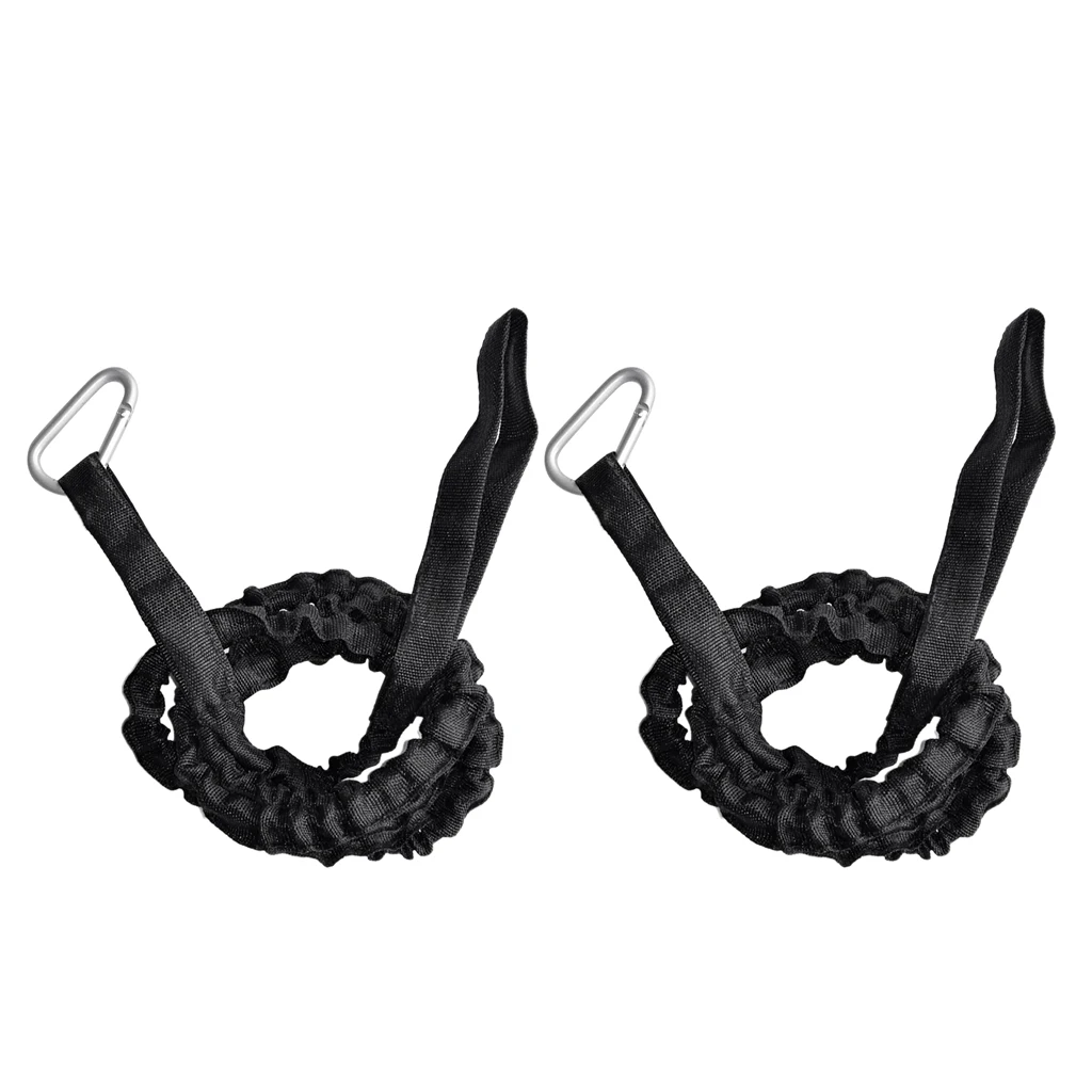 

2Pcs Kayak Paddle Leash - Safety Rod Tether Lanyard & Snap Clip for Kayaking, Canoeing, Rafting, Surfing, Fishing