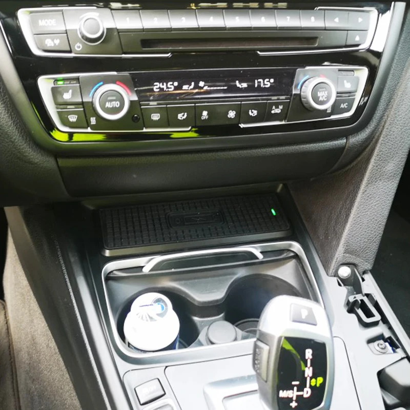 10 Вт QI Беспроводная зарядка для телефона зарядное устройство аксессуары BMW 3 4