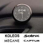 Украшение интерьера автомобиля часы электронные кварцевые часы для Renault GT MEGANE KOLEOS FLUENCE ZOE SCENIC LAGUNA KADJAR CAPTUR