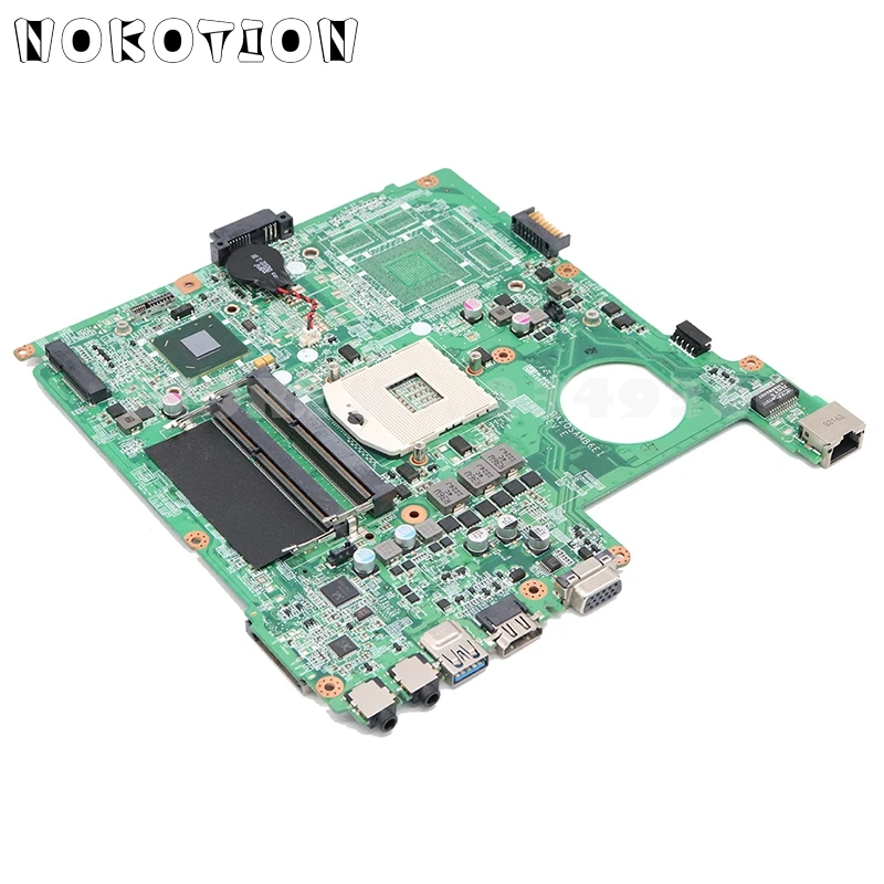 NOKOTION материнская плата для ноутбуков Acer aspire NB.V7B11.001 DAZQSAMB6E1 HM67 UMA DDR3 1/2/2/4/3