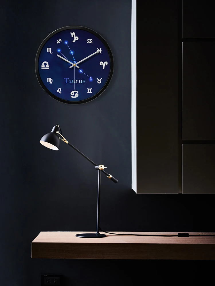 Металлические настенные часы для гостиной модные современные креативные в