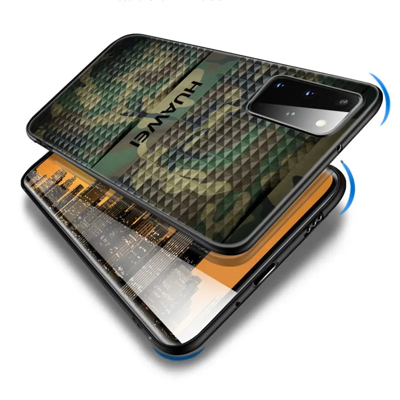 Камуфляжный армейский чехол для телефона Samsung Galaxy S20 S21 FE S10 Lite Note 20 10 S8 S9 + S10E Plus