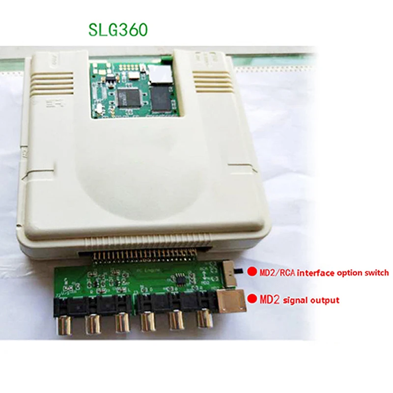 RGBS Card Video Booster Signal Output o for NEC PCE PC Engine Console Grafx TV AC Converter |