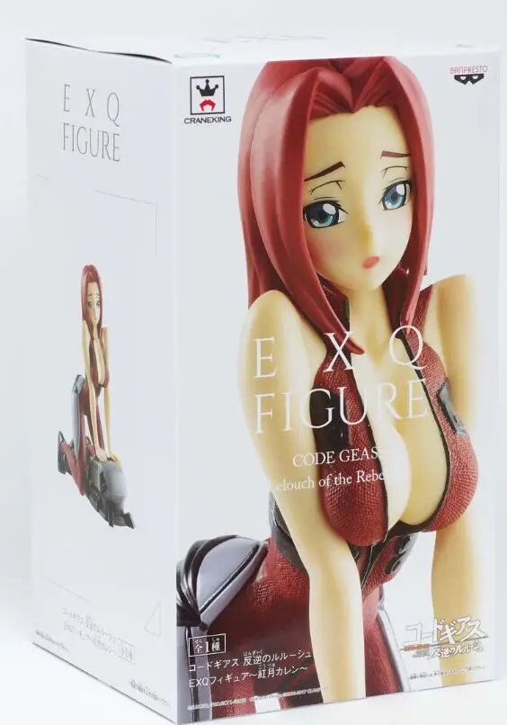 Фигурка оригинального аниме BP EXQ Kallen стадтфельд модель GEASS игрушки | Игрушки и
