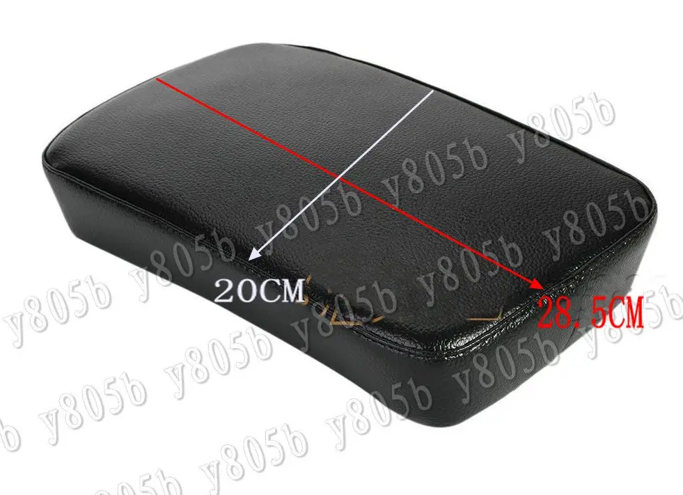 Кожаная подушка для пассажирского заднего сиденья 8 дюймов на присоске Yamaha VStar 400