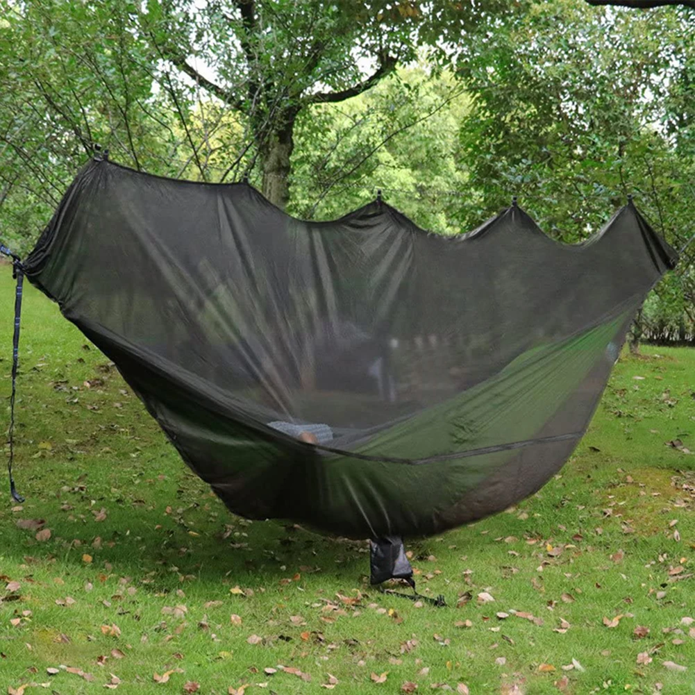 

Outdoor Hammock Mosquito Net Cover Ultralight Portable Hammock Anti-Mosquito Mesh Covers for Camping Tent Hanging Bed