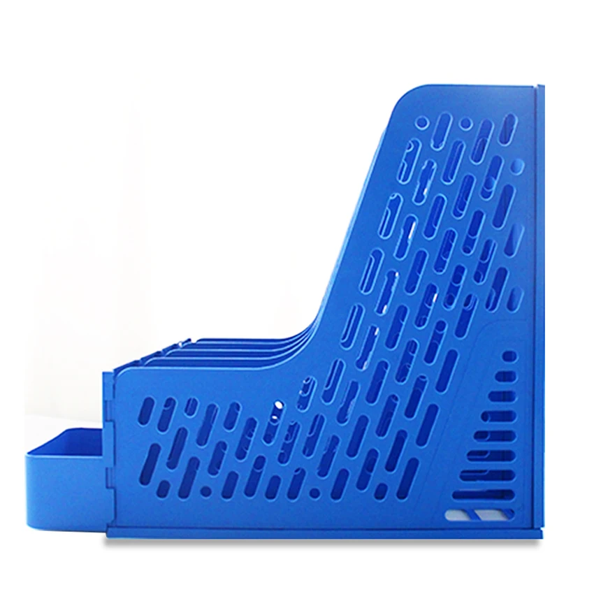 Вместительный Настольный органайзер для документов с 4 отделениями бумажная