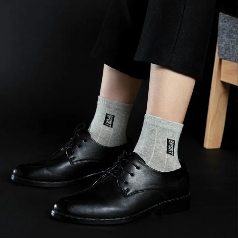 10 шт. = 5 пар носки для мальчиков малышей Комплект из хлопка дышащие Впитывающие