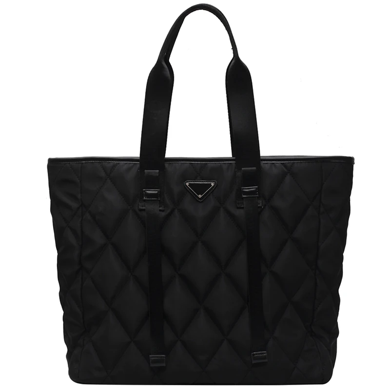 

Winter Large Shoulder Bags for Women 2020 Women's Branded Trending Black Handbags and Purses
