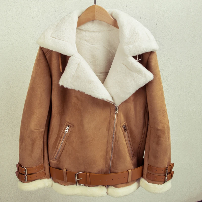 Женские пальто из натурального мягкого искусственного меха Настоящее