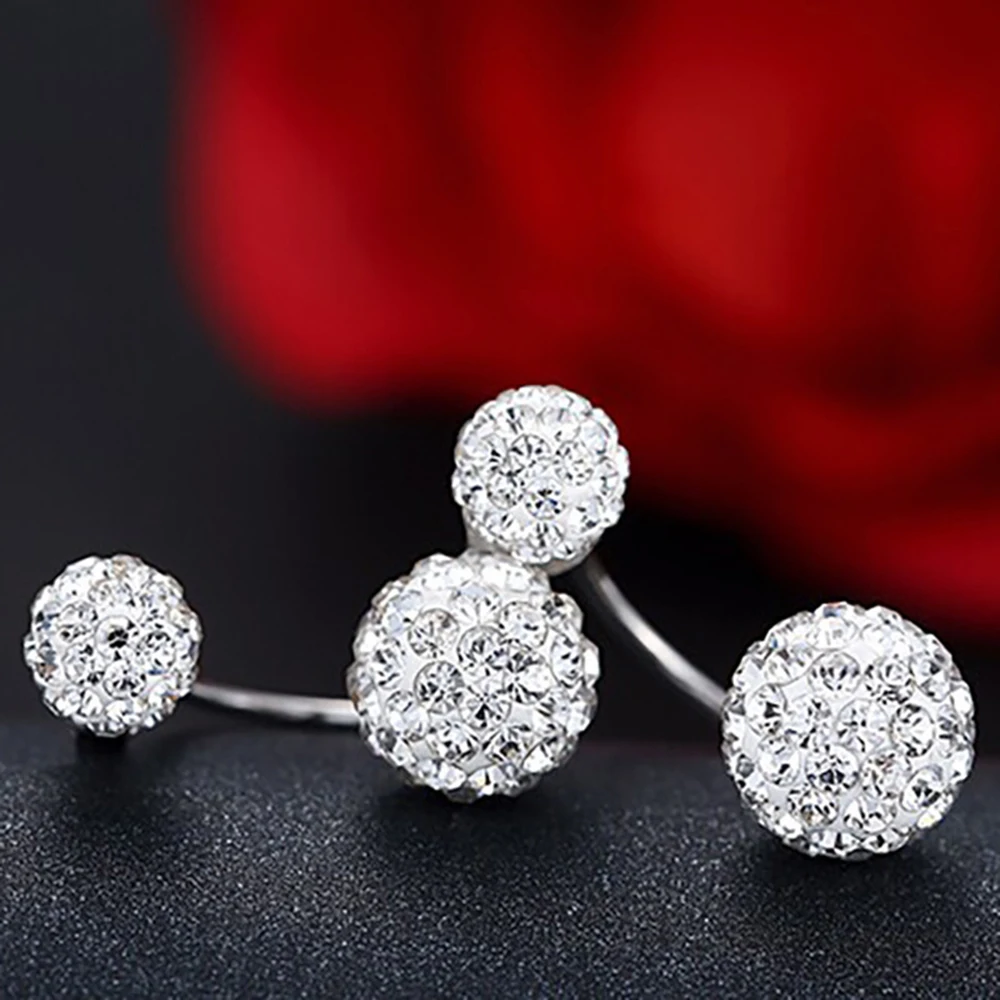 

5 pairs Fashion Statement Earrings 2019 Crystal Stud Earrings For Women Hanging Earrings Drop Modern Jewelry kolczyki