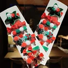 110 шт., новогодние заколки для волос