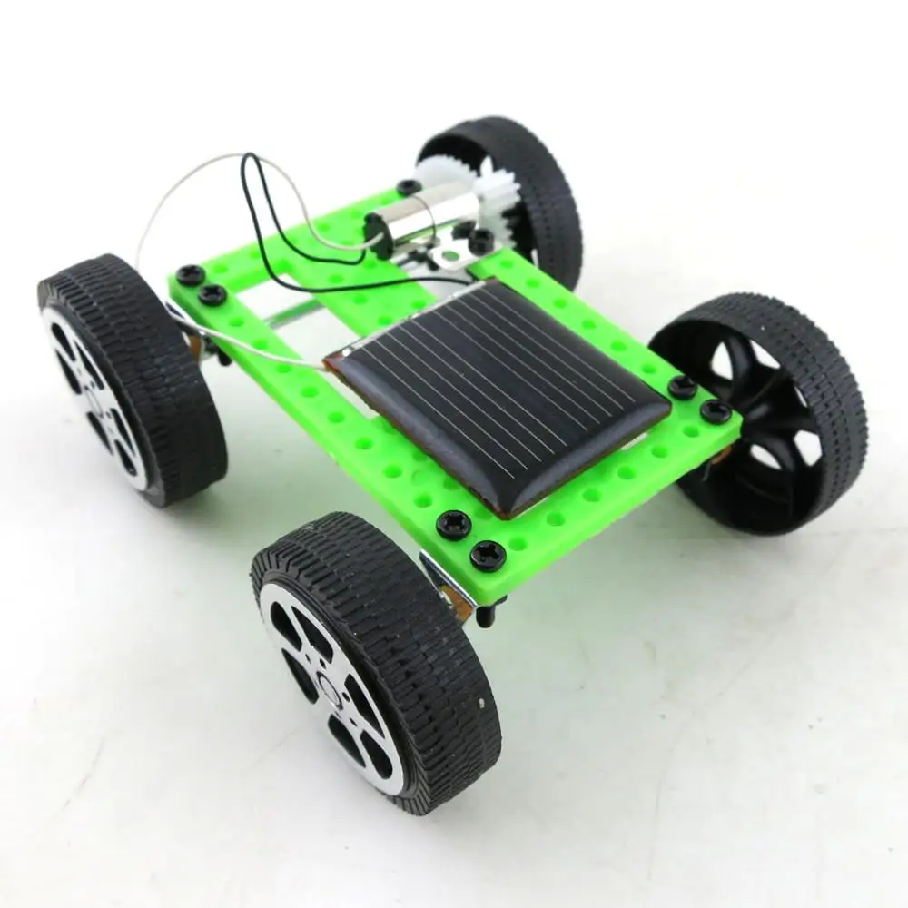 1 шт. Дети Раннее Образование DIY Солнечная энергия автомобиль научный эксперимент