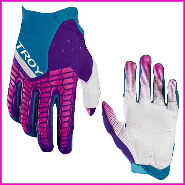 

Motocross Motorbike Downhill MX MTB Dirt Bike Offroad Black Red Gloves Air Mesh Cycling Race Gloves