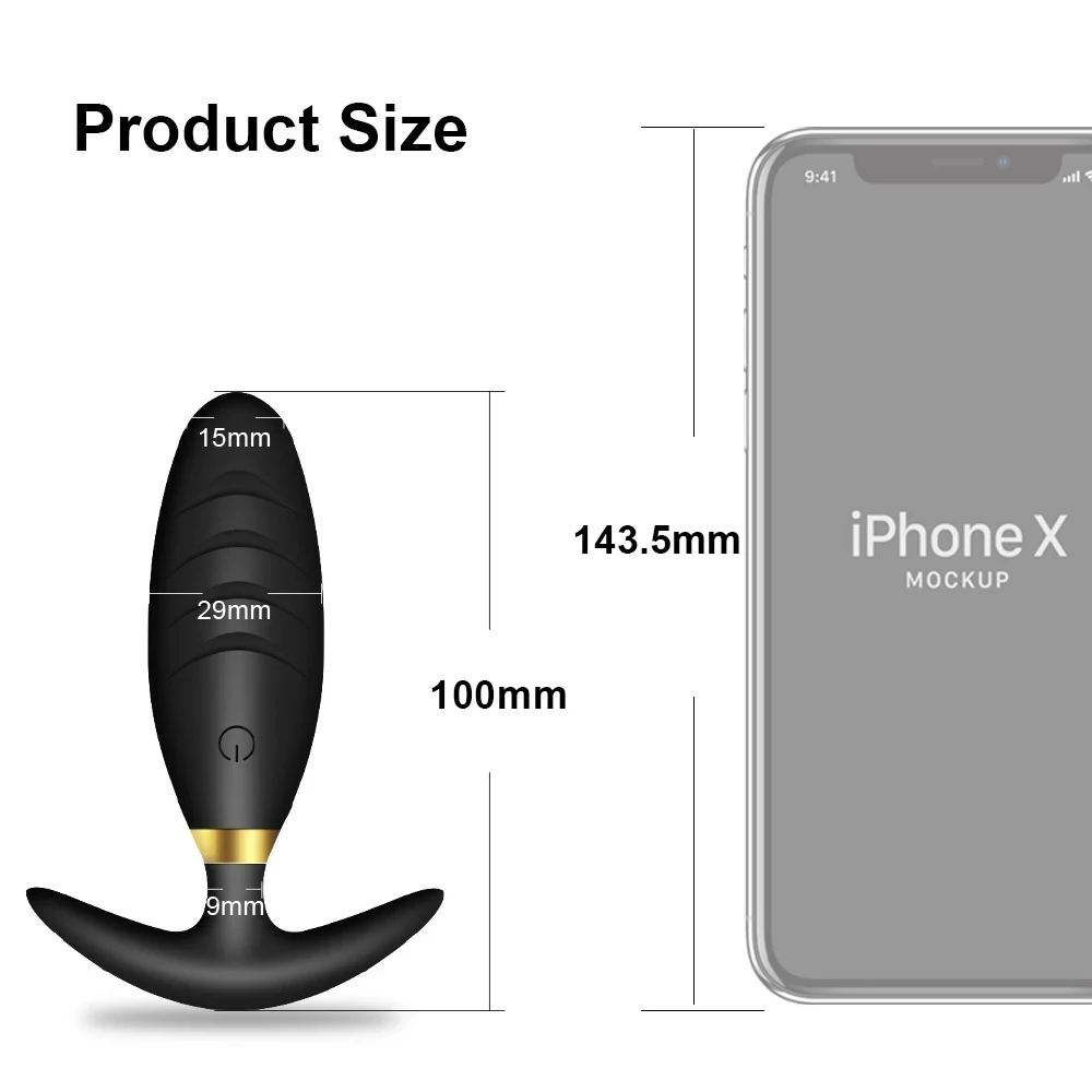 Vibrator Prostate Massager Fidget Toys Anal Plug Remote Control Sex For Men Women Adults 18 + | Красота и здоровье